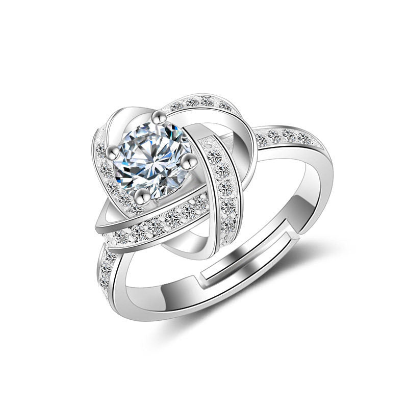 Zircon Mosaic ring