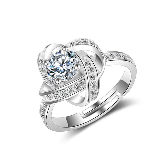 Zircon Mosaic ring